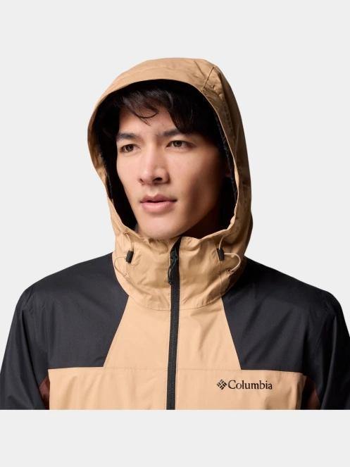 Columbia Inner Limits III Jacket férfi esőkabát homok színben 7