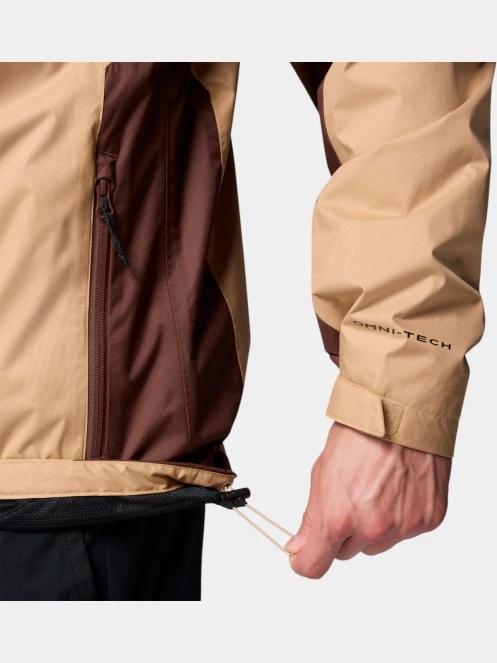 Columbia Inner Limits III Jacket férfi esőkabát homok színben 10