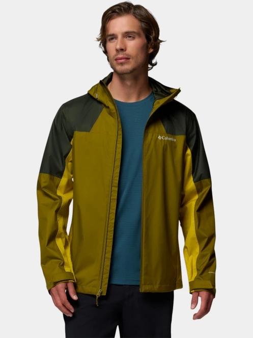 Columbia Inner Limits III Jacket férfi esőkabát zöld színben 5
