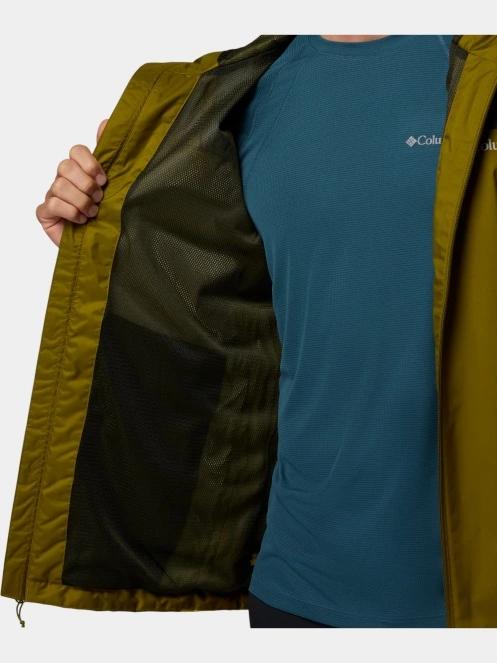 Columbia Inner Limits III Jacket férfi esőkabát zöld színben 8