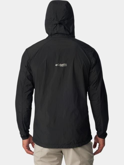 Columbia Loop Trail II Windbreaker férfi széldzseki fekete színben 4
