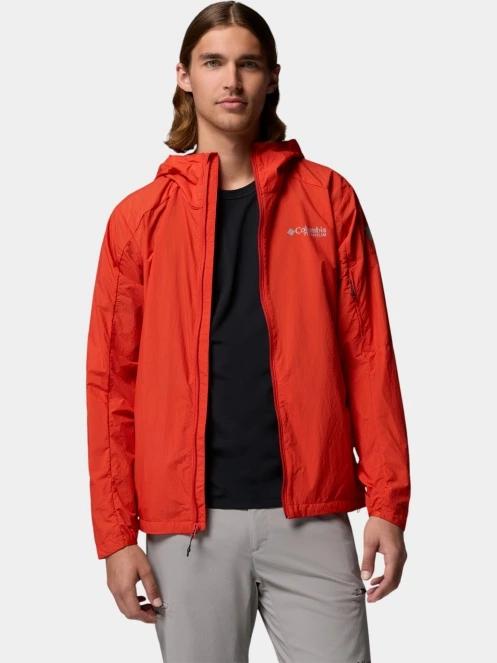 Columbia Loop Trail II Windbreaker férfi széldzseki piros színben 5