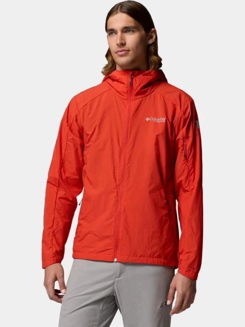 Columbia Loop Trail II Windbreaker férfi széldzseki piros színben 11