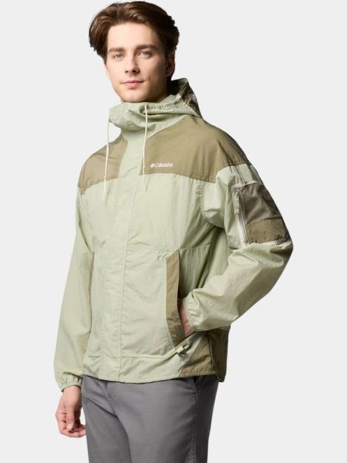 Columbia Challenger II Windbreaker férfi széldzseki világoszöld színben 3