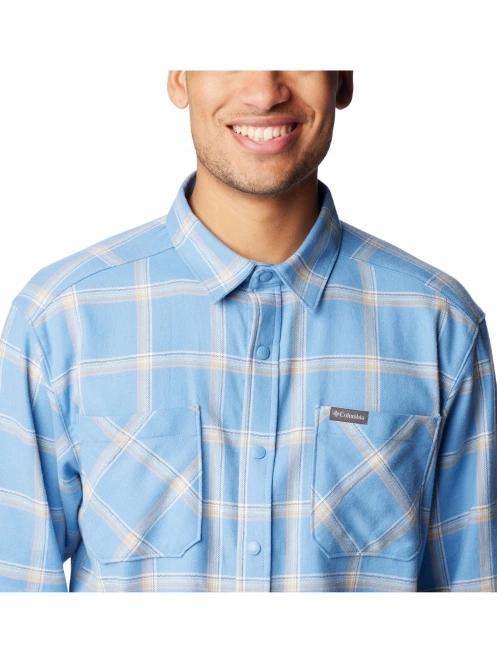 Columbia Landroamer Woven Long Sleeve Shirt férfi hosszú ujjú ing kék színben 6