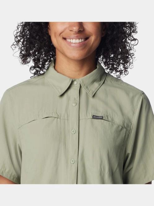 Columbia Silver Ridge 3.0 Short Sleeve Shirt női rövid ujjú ing oliva színben 5