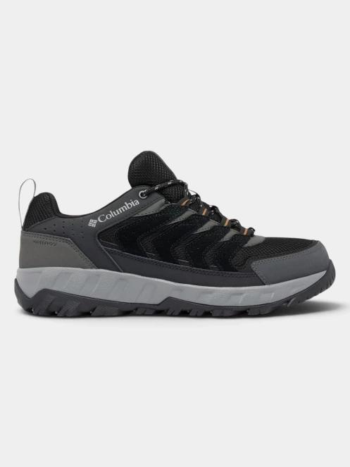 Columbia Strata Trail Low WP férfi vízhatlan túracipő fekete színben 4