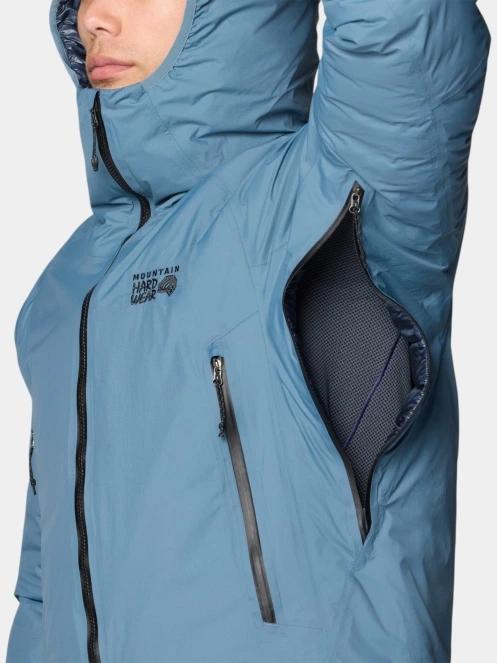 Mountain Hardwear Storm Whisperer Insulated Jacket férfi pehelykabát világoskék színben 7
