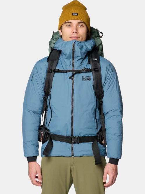 Mountain Hardwear Storm Whisperer Insulated Jacket férfi pehelykabát világoskék színben 8