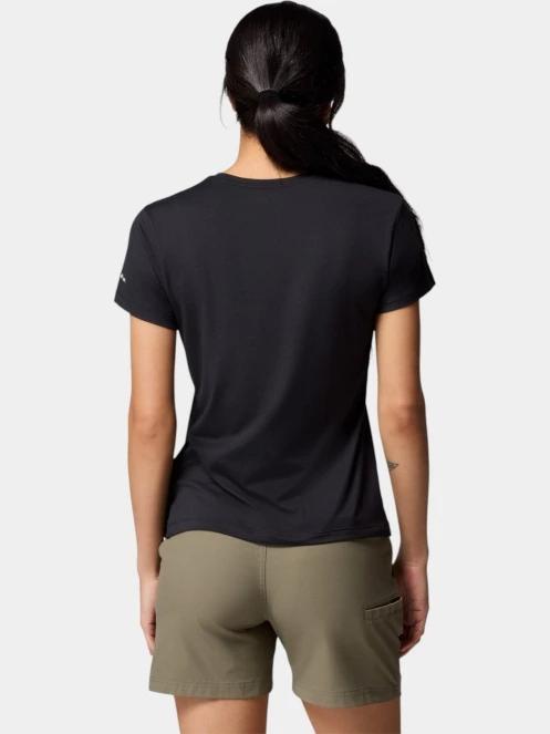 Columbia Sloan Ridge Graphic Short Sleeve Tee női rövid ujjú póló fekete színben 4