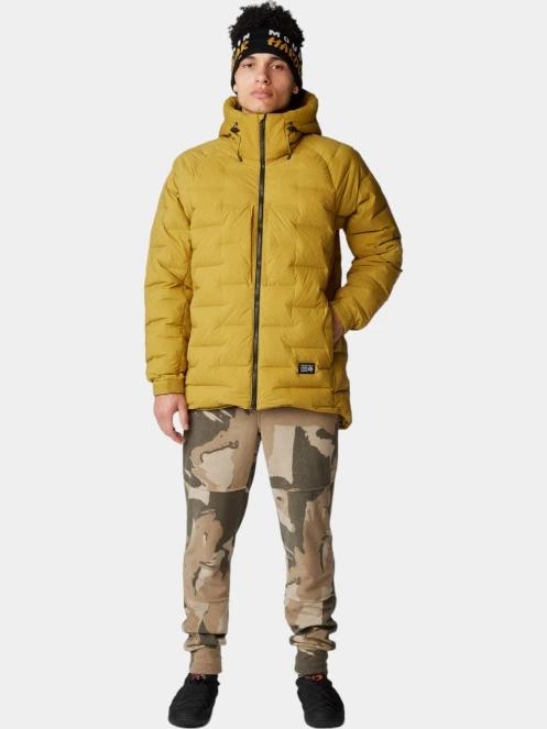 Mountain Hardwear Stretchdown Parka férfi pehelykabát sárga színben 6