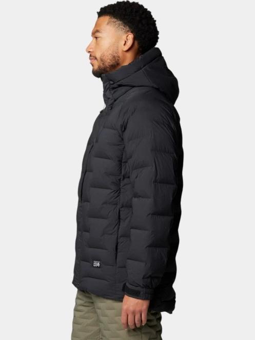 Mountain Hardwear Stretchdown Parka férfi pehelykabát fekete színben 3