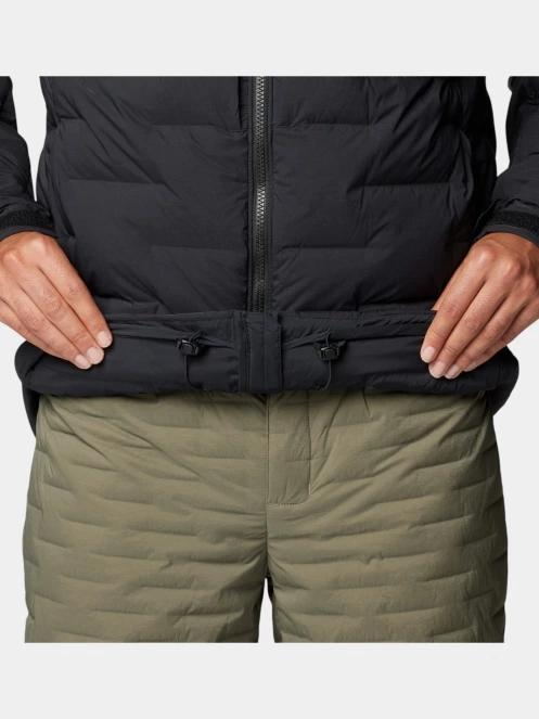 Mountain Hardwear Stretchdown Parka férfi pehelykabát fekete színben 7