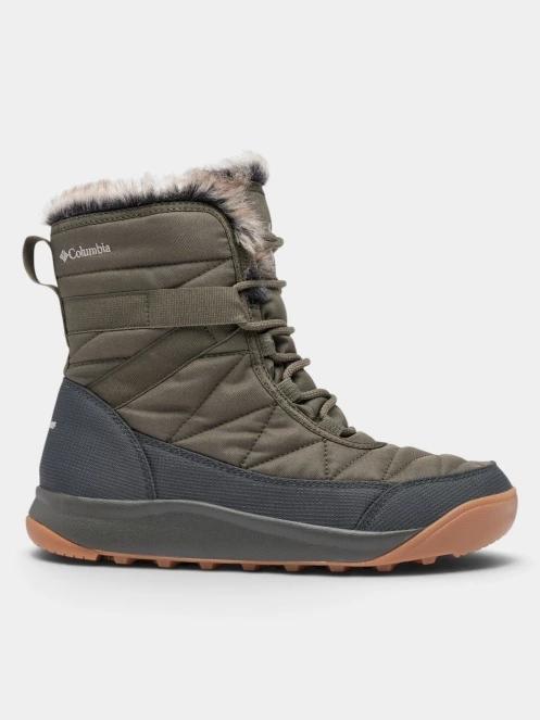 Columbia Minx Shorty IV női csizma zöld színben 4