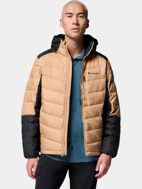Columbia Labyrinth Loop II Hooded Jacket férfi átmeneti kabát homok színben 5