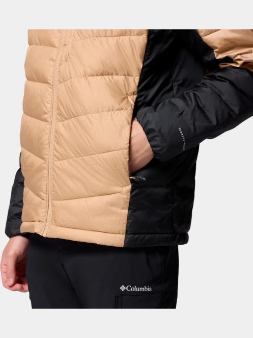 Columbia Labyrinth Loop II Hooded Jacket férfi átmeneti kabát homok színben 9