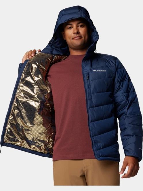 Columbia Labyrinth Loop II Hooded Jacket férfi átmeneti kabát kék színben 5