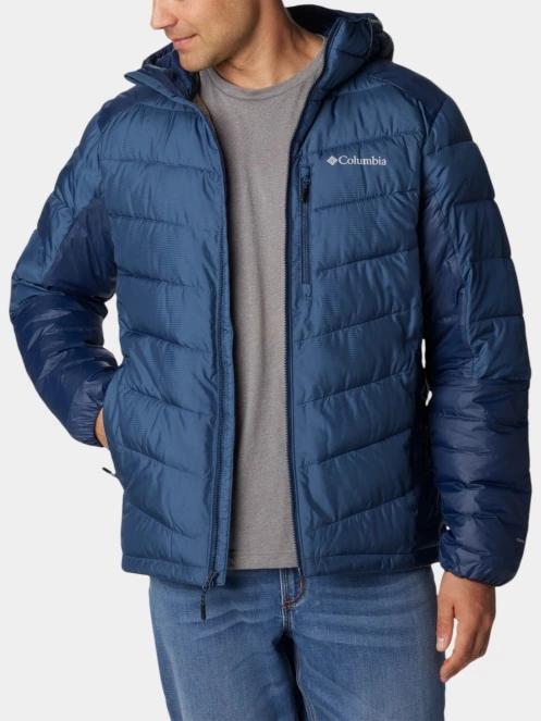 Columbia Labyrinth Loop II Hooded Jacket férfi átmeneti kabát kék színben 5