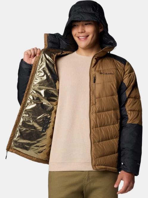 Columbia Labyrinth Loop II Hooded Jacket férfi átmeneti kabát oliva színben 6