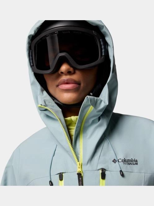 Columbia Platinum Peak II 3L Shell női síkabát kék színben 9