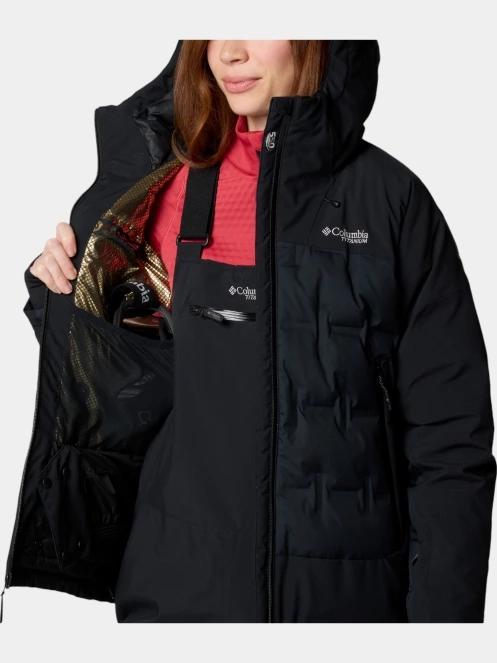 Columbia Wildcard IV Down Jacket női síkabát fekete színben 7