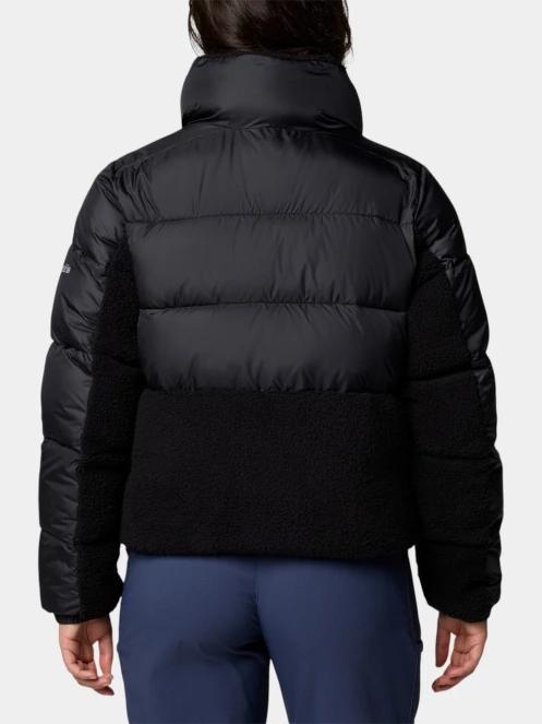 Columbia Leadbetter Point II Sherpa Hybrid női steppelt átmeneti kabát fekete színben 4