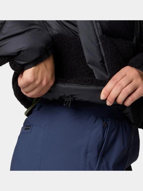 Columbia Leadbetter Point II Sherpa Hybrid női steppelt átmeneti kabát fekete színben 7