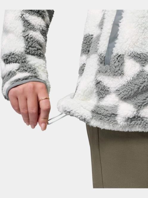 Columbia West Bend Print Full Zip II női polár pulóver zöld színben 9
