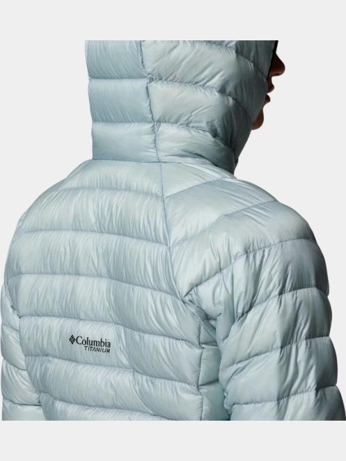 Columbia Arctic Crest Down Hooded Jacket női steppelt átmeneti kabát kék színben 10
