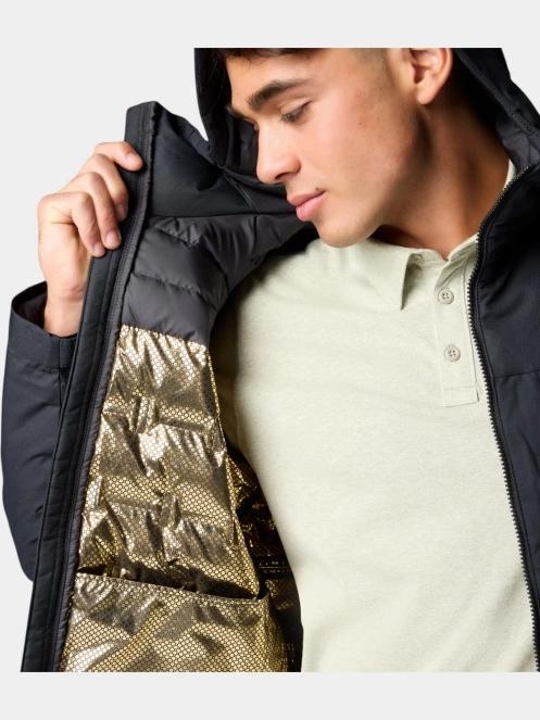 Columbia Grand Trek III Down Hooded Jacket férfi pehelykabát fekete színben 7