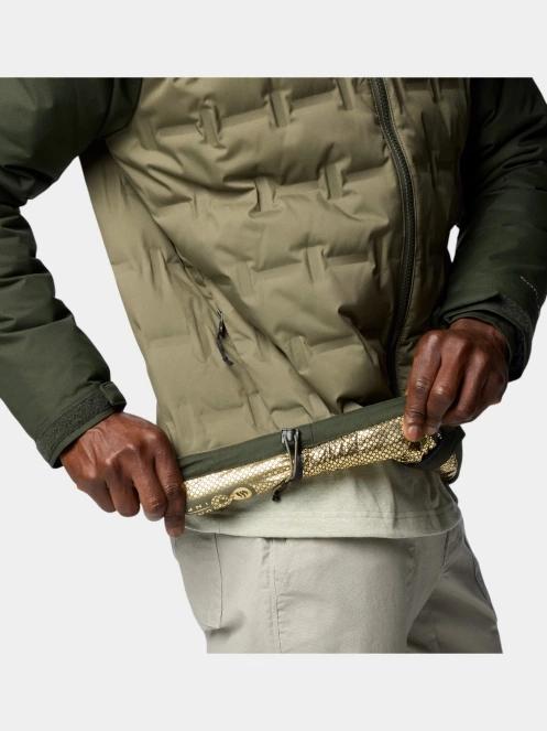 Columbia Grand Trek III Down Hooded Jacket férfi pehelykabát zöld színben 8