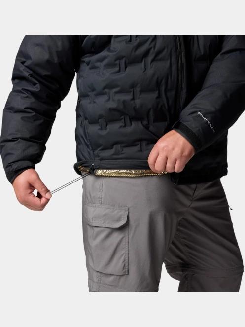 Columbia Grand Trek III Down Hooded Jacket férfi pehelykabát fekete színben 8