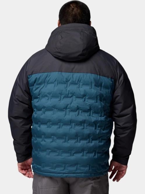 Columbia Grand Trek III Down Hooded Jacket férfi pehelykabát kék színben 4