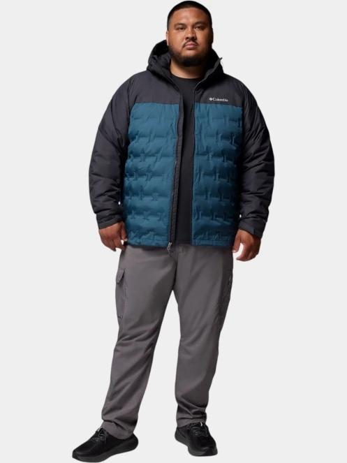 Columbia Grand Trek III Down Hooded Jacket férfi pehelykabát kék színben 5