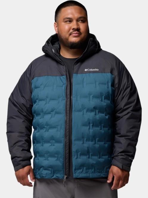 Columbia Grand Trek III Down Hooded Jacket férfi pehelykabát kék színben 6