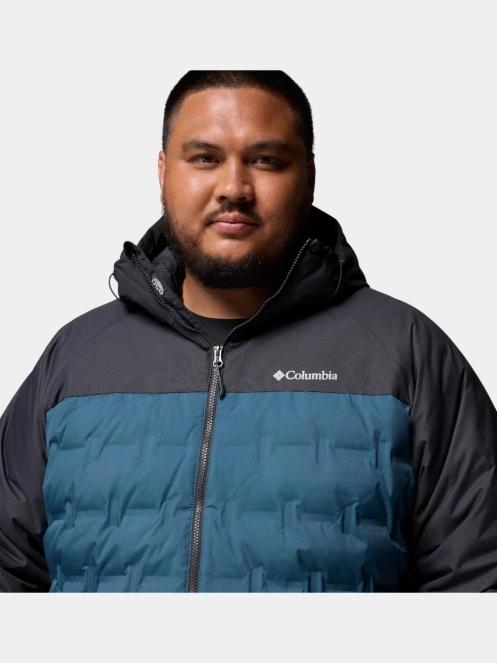 Columbia Grand Trek III Down Hooded Jacket férfi pehelykabát kék színben 8