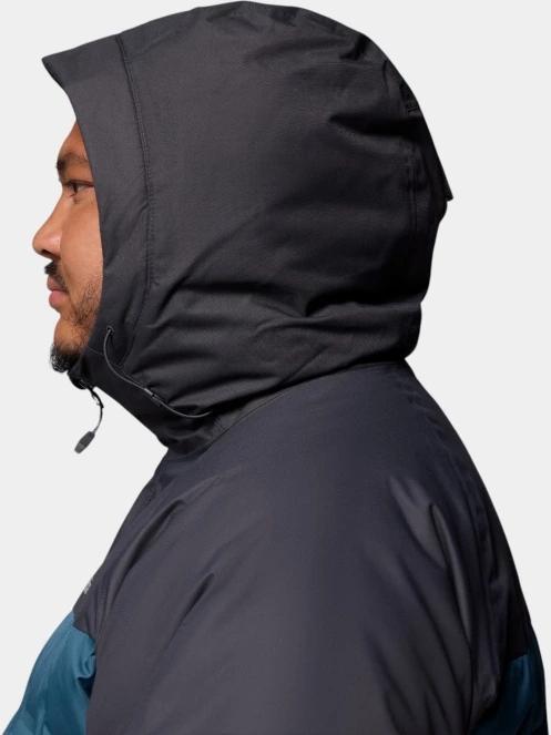 Columbia Grand Trek III Down Hooded Jacket férfi pehelykabát kék színben 10