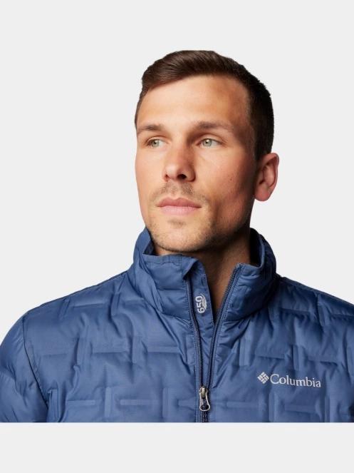 Columbia Delta Ridge II Down Jacket férfi pehelykabát kék színben 7