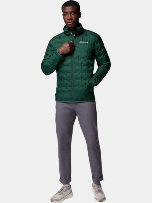 Columbia Delta Ridge II Down Jacket férfi pehelykabát zöld színben 6