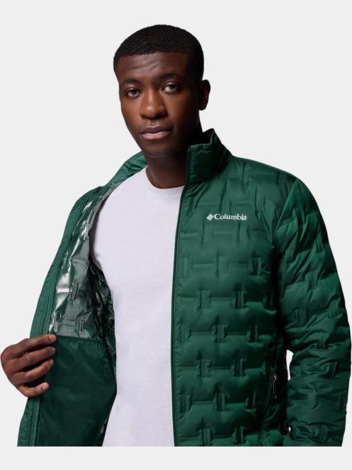 Columbia Delta Ridge II Down Jacket férfi pehelykabát zöld színben 7
