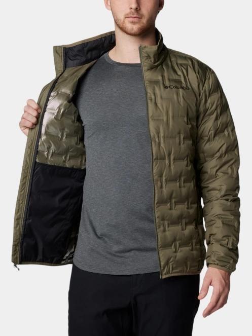 Columbia Delta Ridge II Down Jacket férfi pehelykabát zöld színben 6