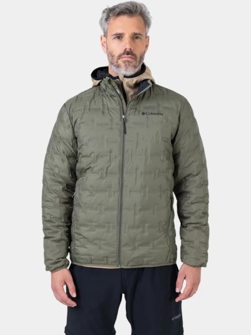 Columbia Delta Ridge II Down Jacket férfi pehelykabát zöld színben 8