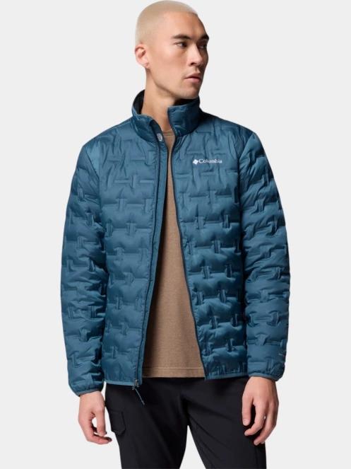 Columbia Delta Ridge II Down Jacket férfi pehelykabát kék színben 5