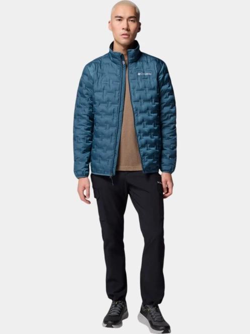Columbia Delta Ridge II Down Jacket férfi pehelykabát kék színben 7