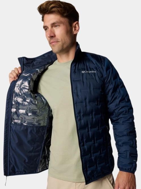 Columbia Delta Ridge II Down Jacket férfi pehelykabát kék színben 6