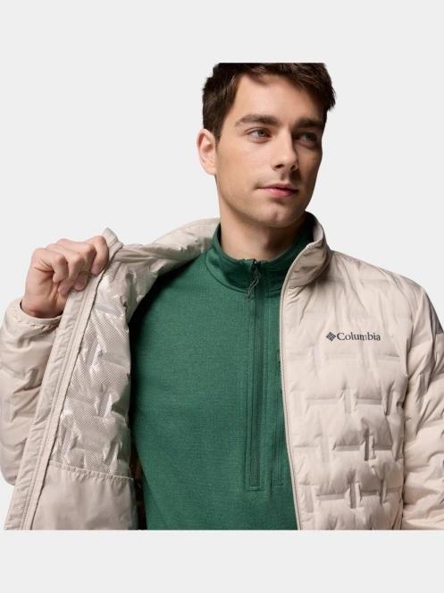 Columbia Delta Ridge II Down Jacket férfi pehelykabát homok színben 6