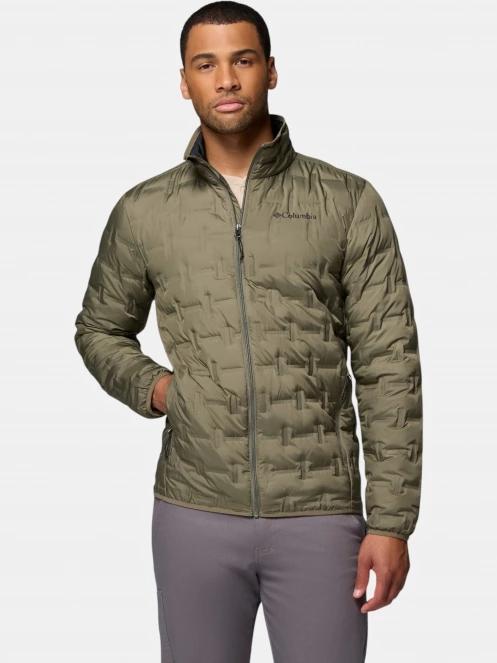 Columbia Delta Ridge II Down Jacket férfi pehelykabát zöld színben 2