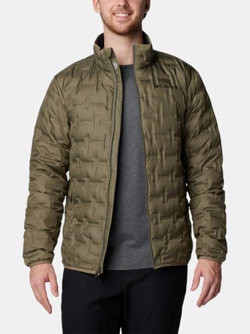 Columbia Delta Ridge II Down Jacket férfi pehelykabát zöld színben 7