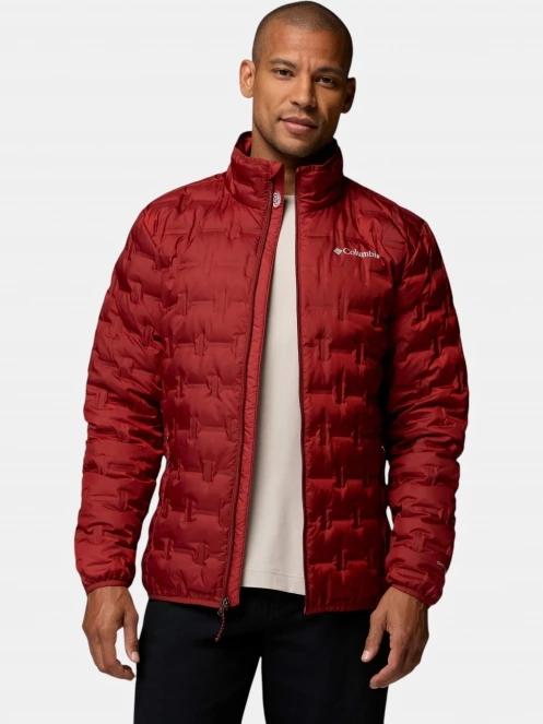 Columbia Delta Ridge II Down Jacket férfi pehelykabát piros színben 6