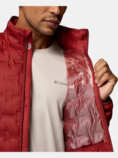 Columbia Delta Ridge II Down Jacket férfi pehelykabát piros színben 7